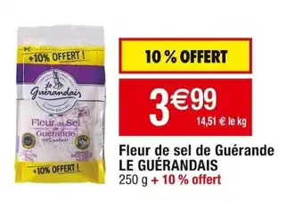 Fleur de sel de guérande LE GUÉRANDAIS