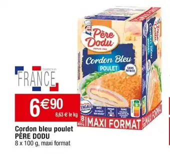 Cora x Carrefour Cordon bleu poulet PÈRE DODU offre