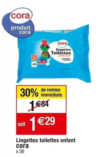 Lingettes toilettes enfant CORA