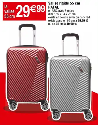Valise rigide 55 cm RAFAL