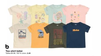 Zeeman Tee-shirt bébé offre