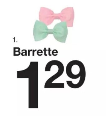 Zeeman Barrette offre