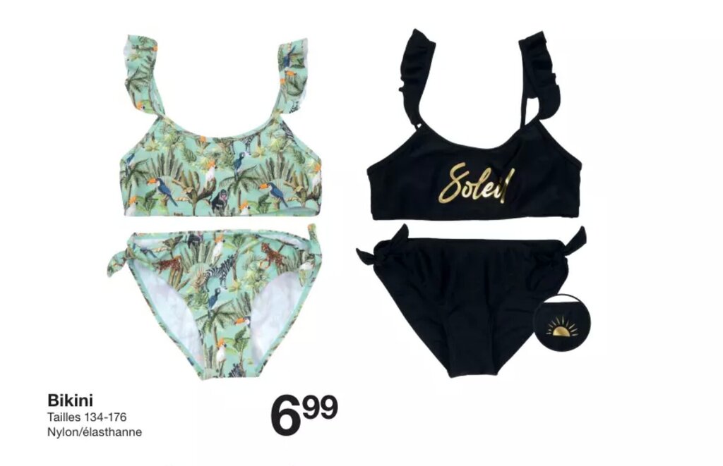 Promo Bikini chez Zeeman