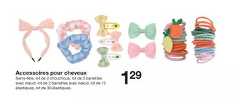 Zeeman Accessoires pour cheveux offre