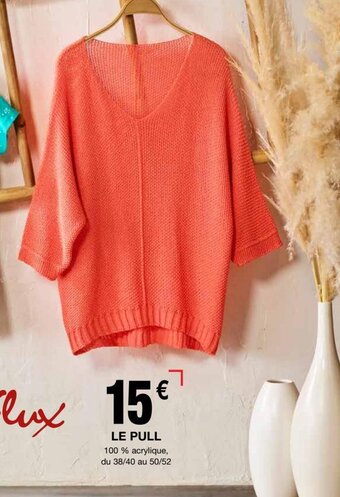 Cora x Carrefour Le pull offre