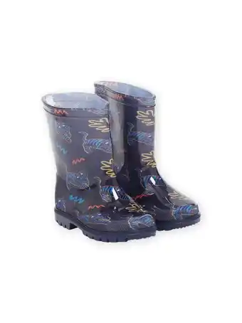 Bottes de pluie à imprimé tigre