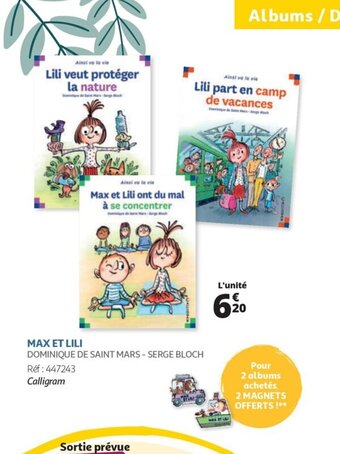Auchan Max et lili offre