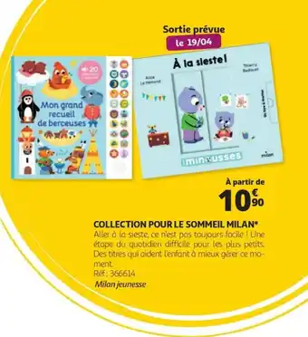 Auchan Collection pour le sommeil milan offre