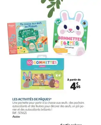 Auchan Les activites de pâques offre