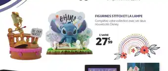 Auchan Figurines stitch et la lampe offre
