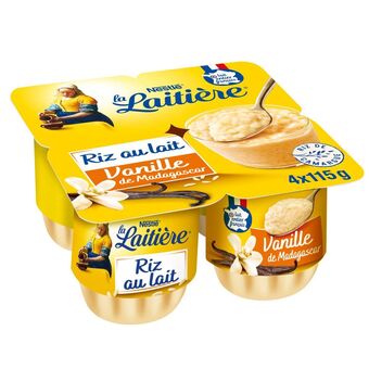 Auchan Riz au lait la laitière offre