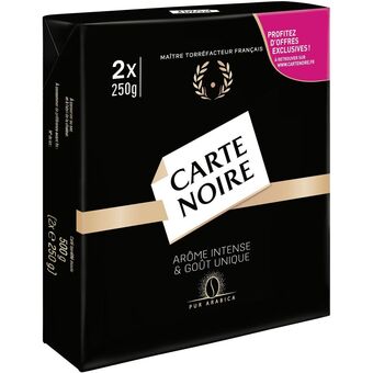Auchan Café moulu carte noire offre