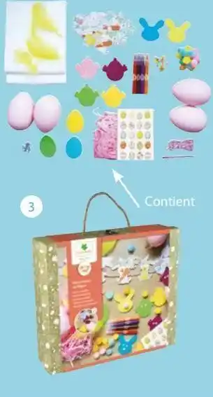 Auchan Mes créations de pâques offre