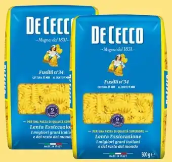 Auchan Fusilli de cecco offre