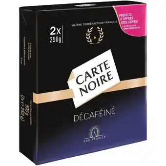 Auchan Supermarché Café moulu intense carte noire offre