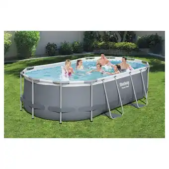 Auchan Piscine tubulaire ovale power steel offre