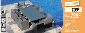 Cora x Carrefour Ensemble de jardin offre