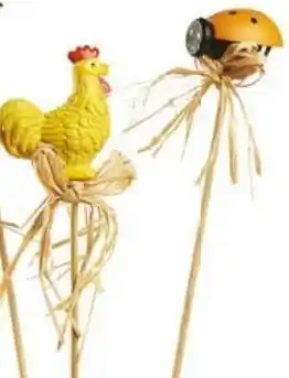 Auchan Décorations de pâques animaux gardenstar offre
