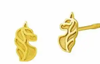 Auchan Parure chaîne + pendentif + boucles d'oreilles or 375 millièmes offre