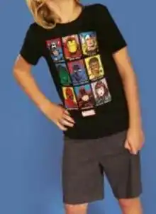 Auchan Pyjashort garçon marvel offre