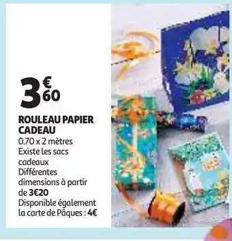 Rouleau papier cadeau