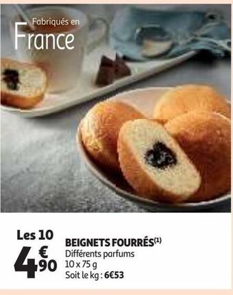 Beignets fourrés