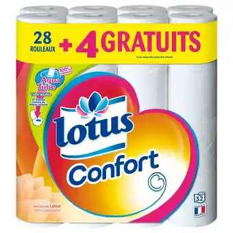 Auchan Supermarché Papier toilette lotus offre
