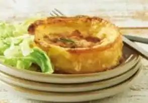 Auchan 2 quiches lorraines individuelles auchan le traiteur offre
