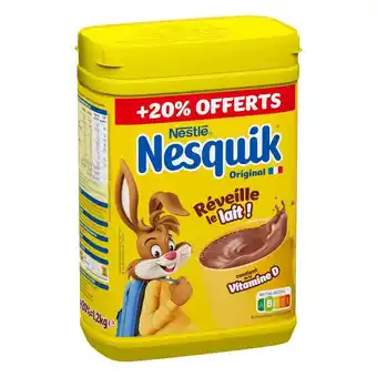 Auchan Nesquik nestle offre