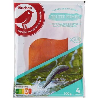 Auchan Supermarché Truite fumée auchan offre