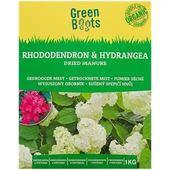 Action Engrais Pour Hortensia Et Rhododendron Green Boots offre