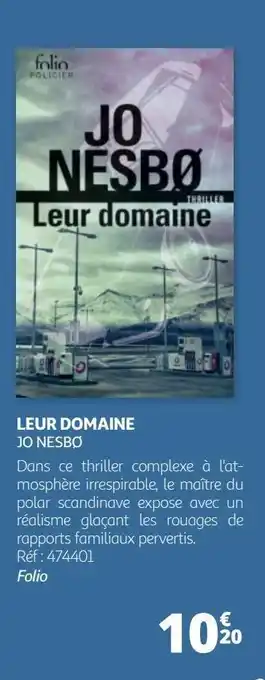Auchan Leur domaine jo nesbø offre