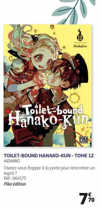 Auchan Toilet-bound hanako-kun - tome 12 aidairo offre