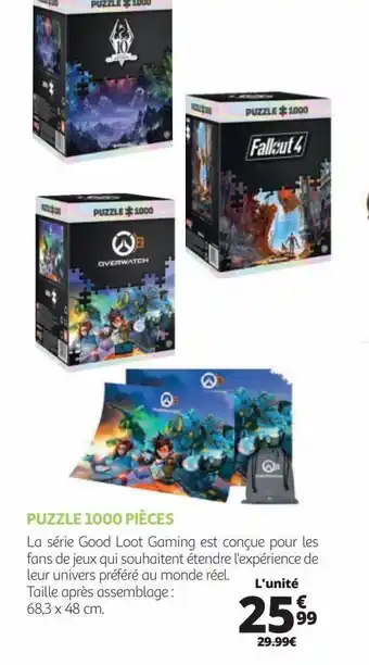 Auchan Puzzle 1000 pièces offre