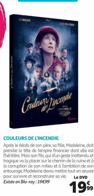 Auchan Couleurs de l’incendie offre