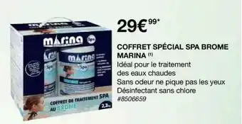 Costco Coffret Spécial Spa Brome Marina offre