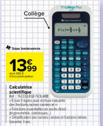 Calculatrice scientifique