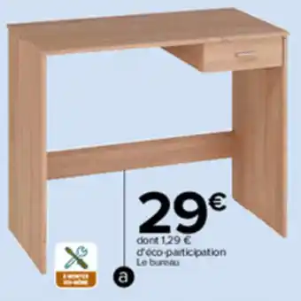 Carrefour Bureau 1 tiroir offre
