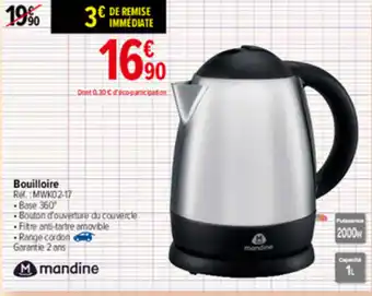 Carrefour Bouilloire offre