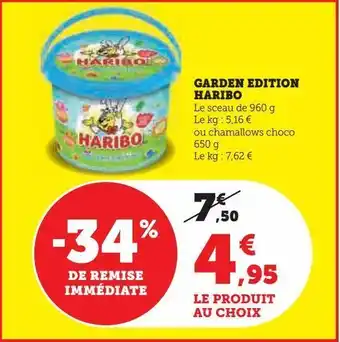 Hyper U Garden edition haribo offre