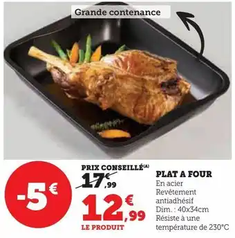 Hyper U Plat a four offre