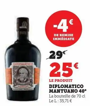 Hyper U Diplomatico mantuano 40° offre