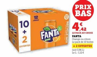 Hyper U Fanta offre