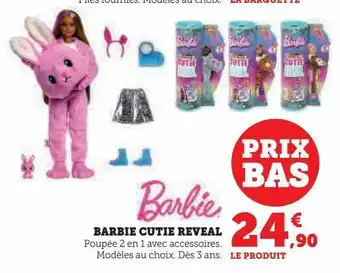 Hyper U Barbie cutie reveal offre