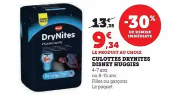 Culottes drynites disney huggies