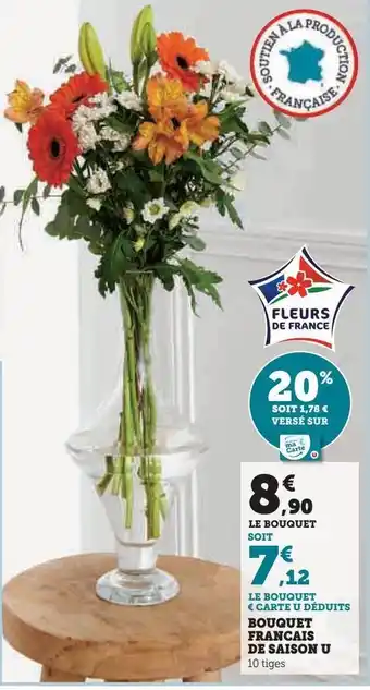 Bouquet francais de saison u