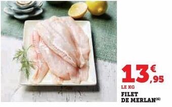 Hyper U Filet de merlan offre