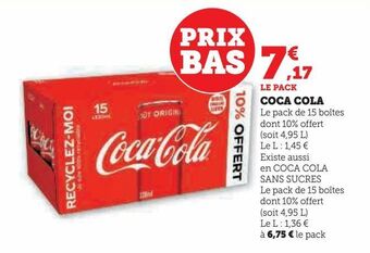 U Express Coca cola offre