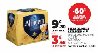 Biere blonde affligem 6,7°