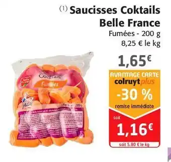 Saucisses coktails belle france